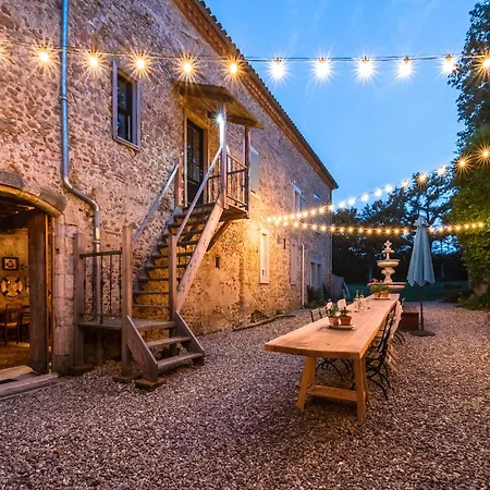 فيلة Villa In Artigat Near Cathar Castles, Cleaning Included *